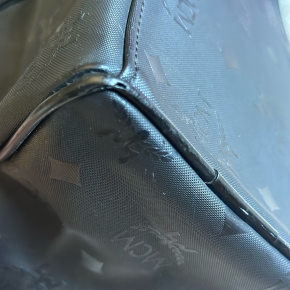 MCM PVC half moon shoulder bag - Picture 7 of 13